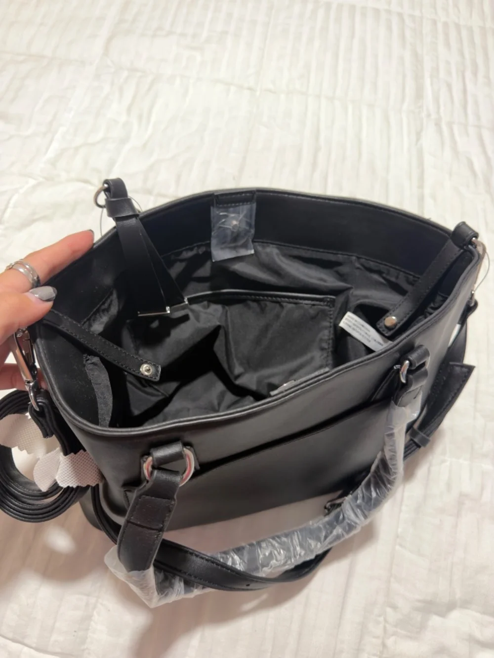 Nine West convertible tote bag